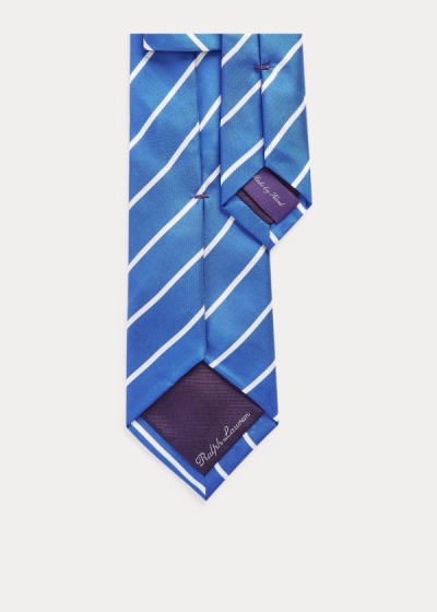 Laços Ralph Lauren Striped Silk Habutai Homem 92408-MHRA